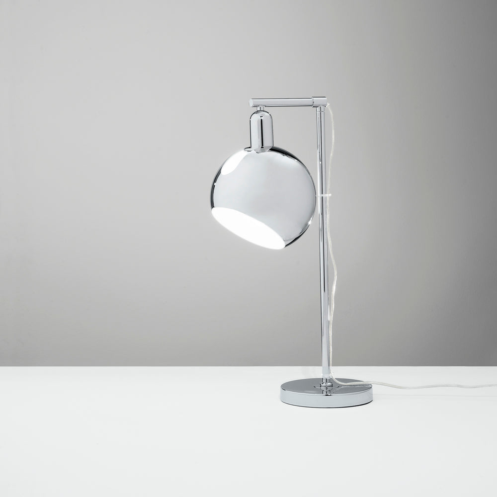 LUME NARCISO CROMO 1XE27 32X20X58CM
