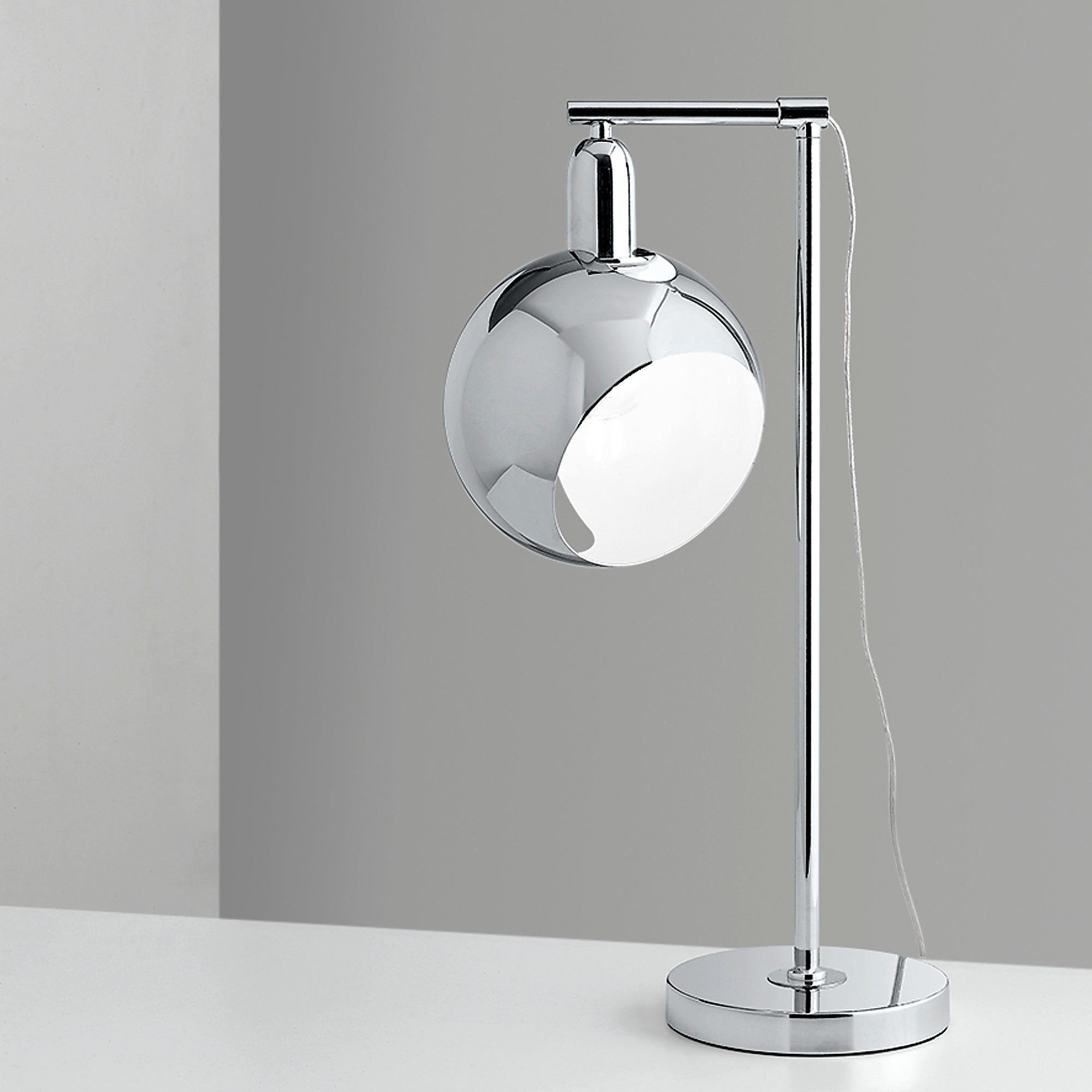 LUME NARCISO CROMO 1XE27 32X20X58CM