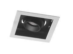 "Incasso LED APOLLO antiriflesso nero con luce orientabile 10W luce naturale"