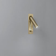 APPLIQUE LED AD INCASSO DEFOE ORIENTABILE ORO 3W 300LM 3000K 6,7X14X16,9CM
