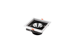 "Faretti ad incasso antiriflesso Destiny con struttura in alluminio 1x30W"