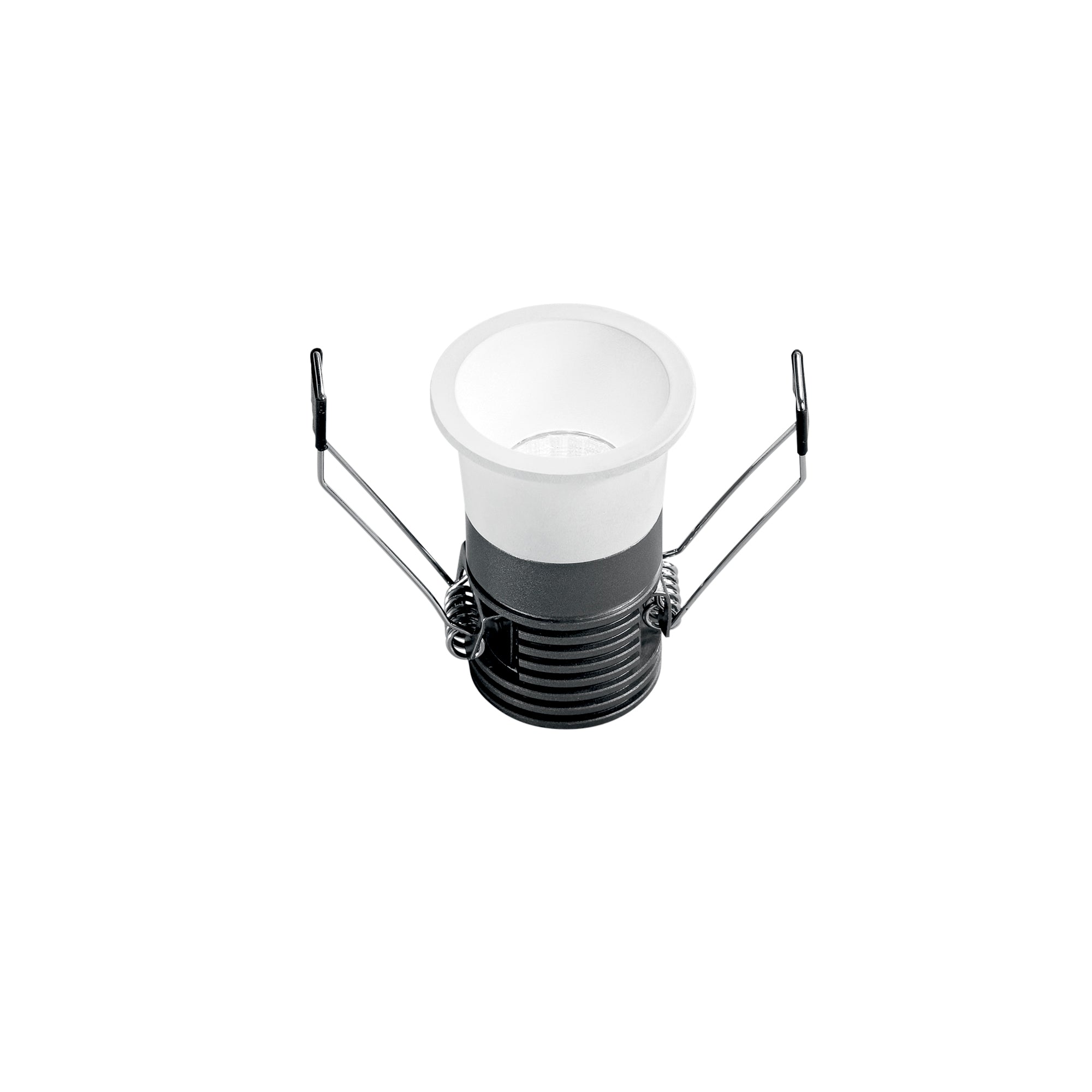 "Faretto ad incasso LED DOT in alluminio bianco 5W con CCT e predisposizione DALI"