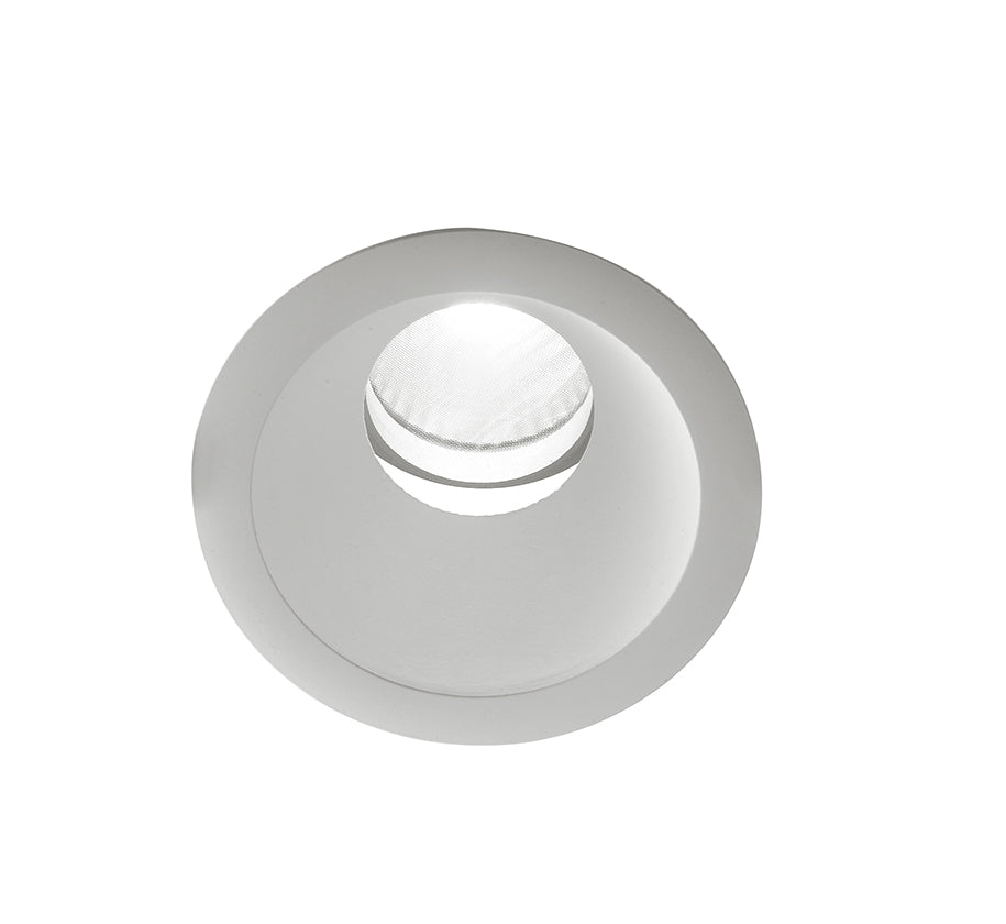 "Faretto ad incasso LED ELITE bianco con luce spot orientabile antiriflesso 20W 3000K"