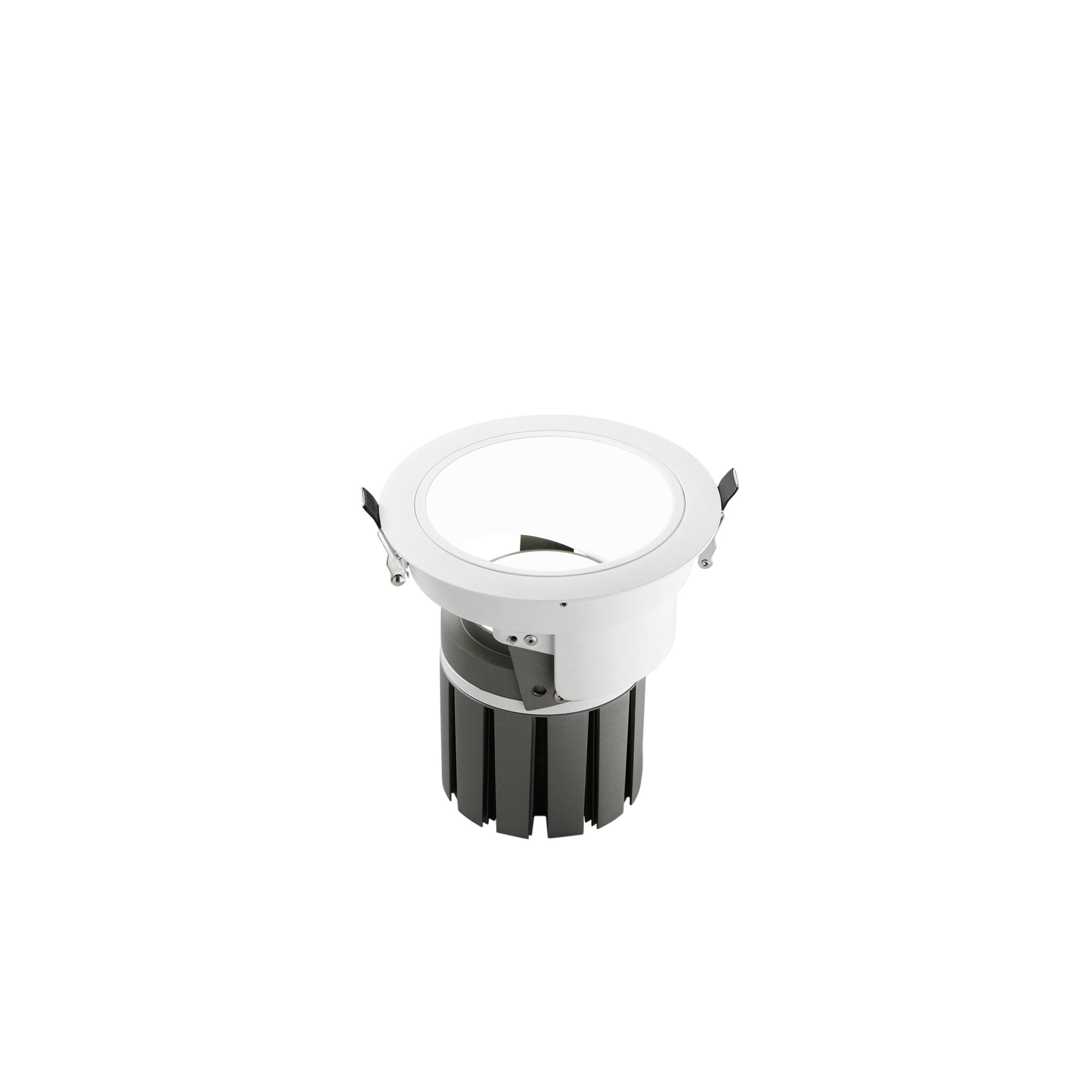 "Faretto da incasso antirilfesso Elite con struttura in alluminio 30W - Spot orientabile, CCT"