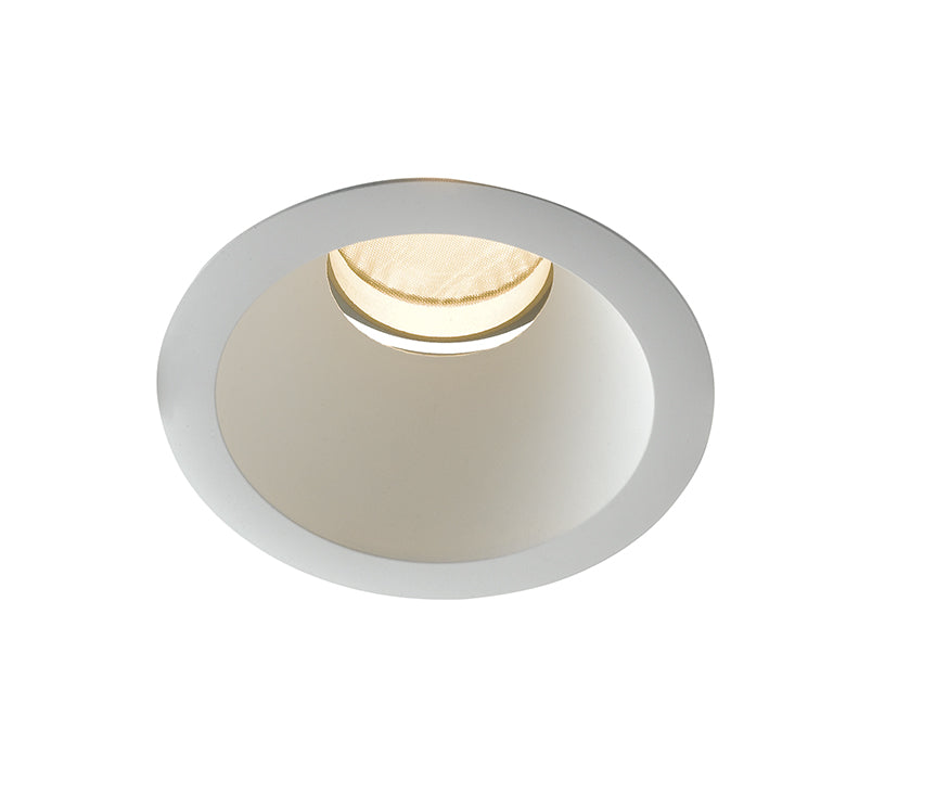 "Faretto ad incasso LED ELITE bianco con luce spot orientabile antiriflesso 45W 4000K"
