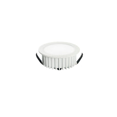 "Faretto ad incasso LED FUSION in alluminio bianco satinato 4000K"