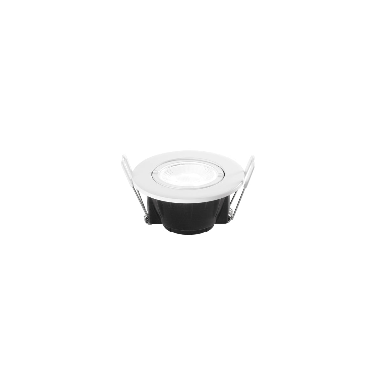 "Faretto ad incasso LED GLOW 6W con CCT dimmer TRIAC e IP65"