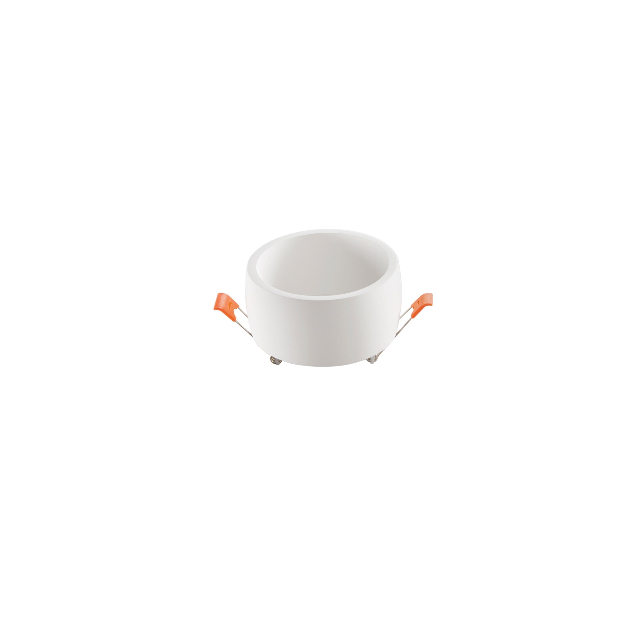 "Faretto ad incasso GOBLET rotondo in gesso bianco verniciabile"