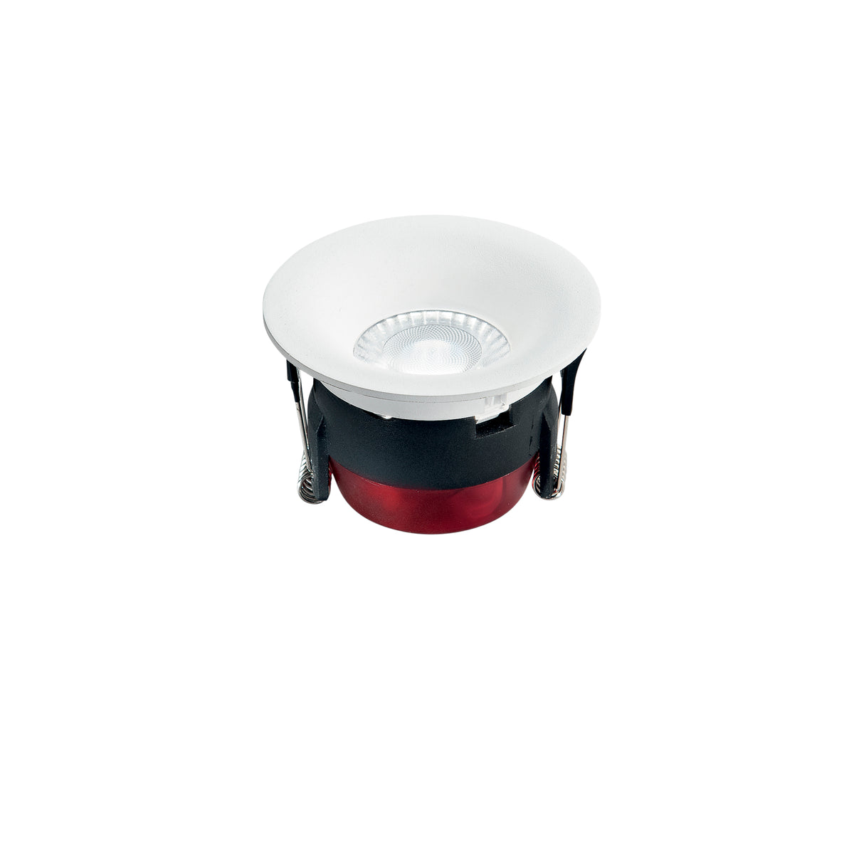 "Faretto ad incasso LED HYDE rotondo in alluminio bianco 8W, CCT, Ø  8.5 cm."