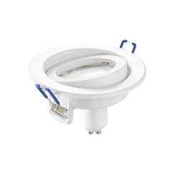 Faretto da incasso LED MATRIX orientabile GU10 5W Ø100 mm bianco