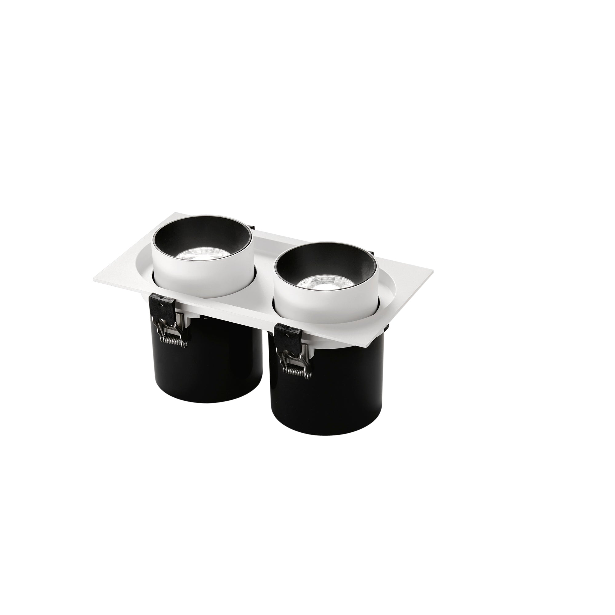 "Faretto ad incasso LED OUTSIDER estraibile ed orientabile 2 x 30 W - CCT
