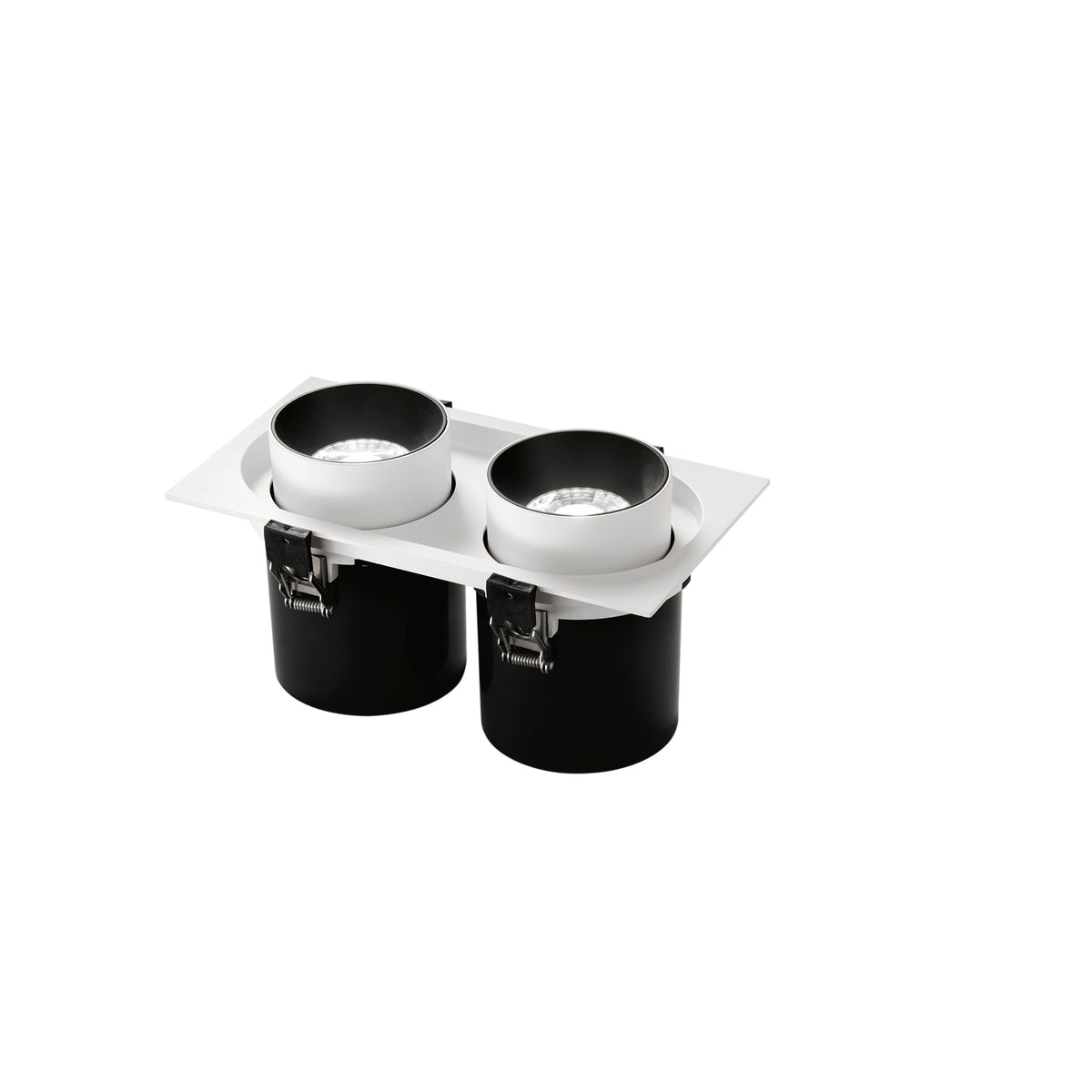 "Faretto ad incasso LED OUTSIDER estraibile ed orientabile 2 x 30 W - CCT