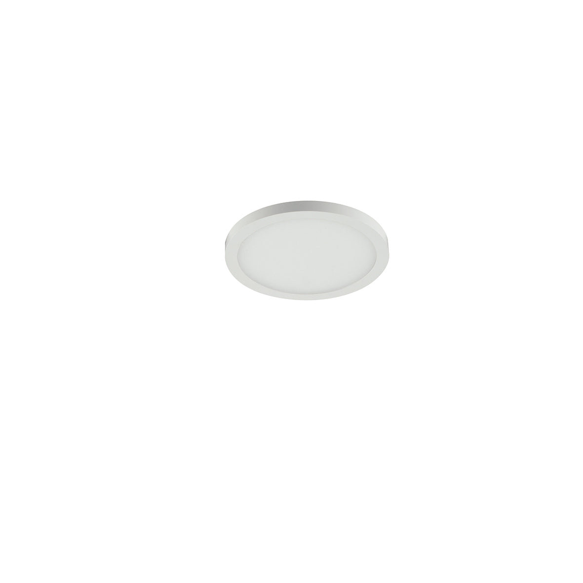 "Faretto ad incasso LED PLUS in alluminio con diffusore bianco opaco 8W