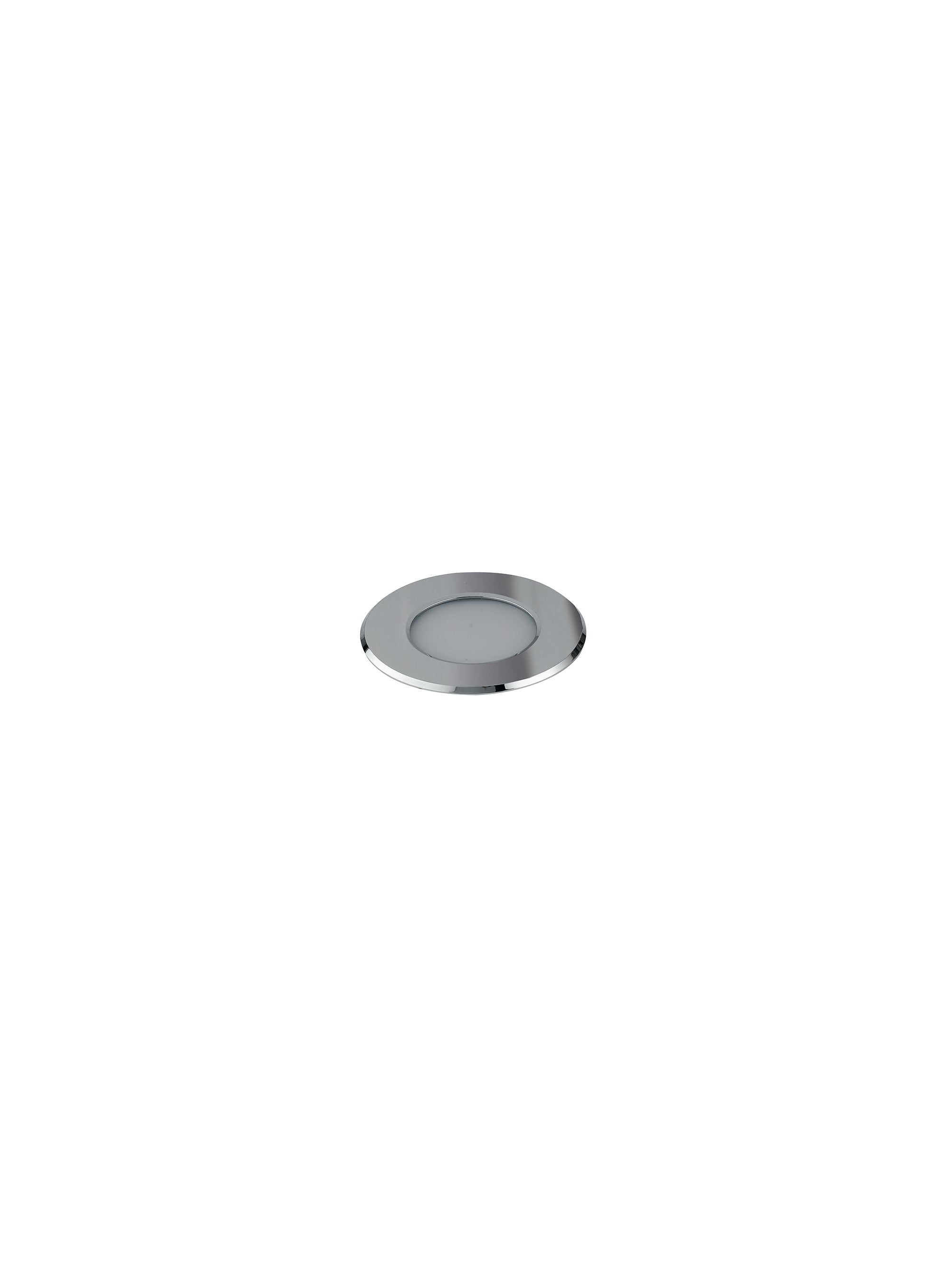 "Faretto ad incasso LED per esterno RAINBOW DC12V RGB + 4000K Cromo