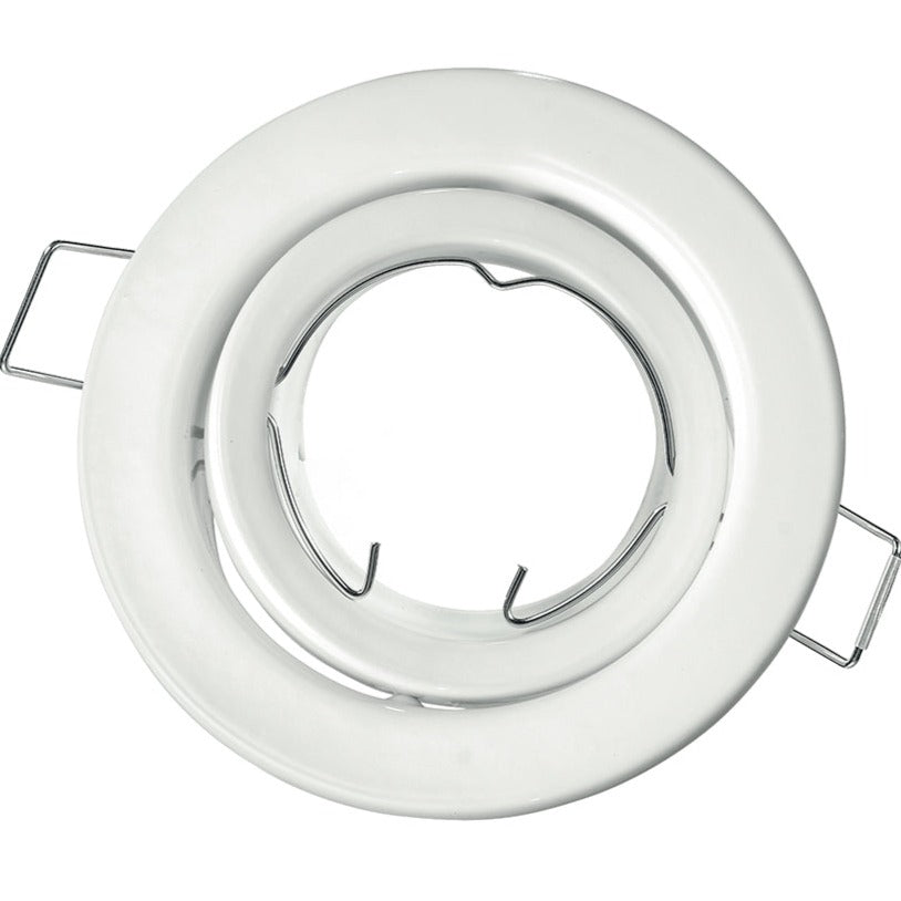 Incasso REFLEX in metallo orientabile - bianco