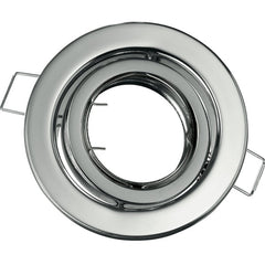 Incasso REFLEX in metallo orientabile - cromo