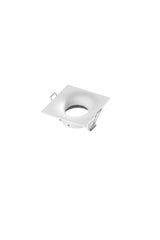 "Incasso REIKON in alluminio GU10 IP65 - Quadrato- Bianco