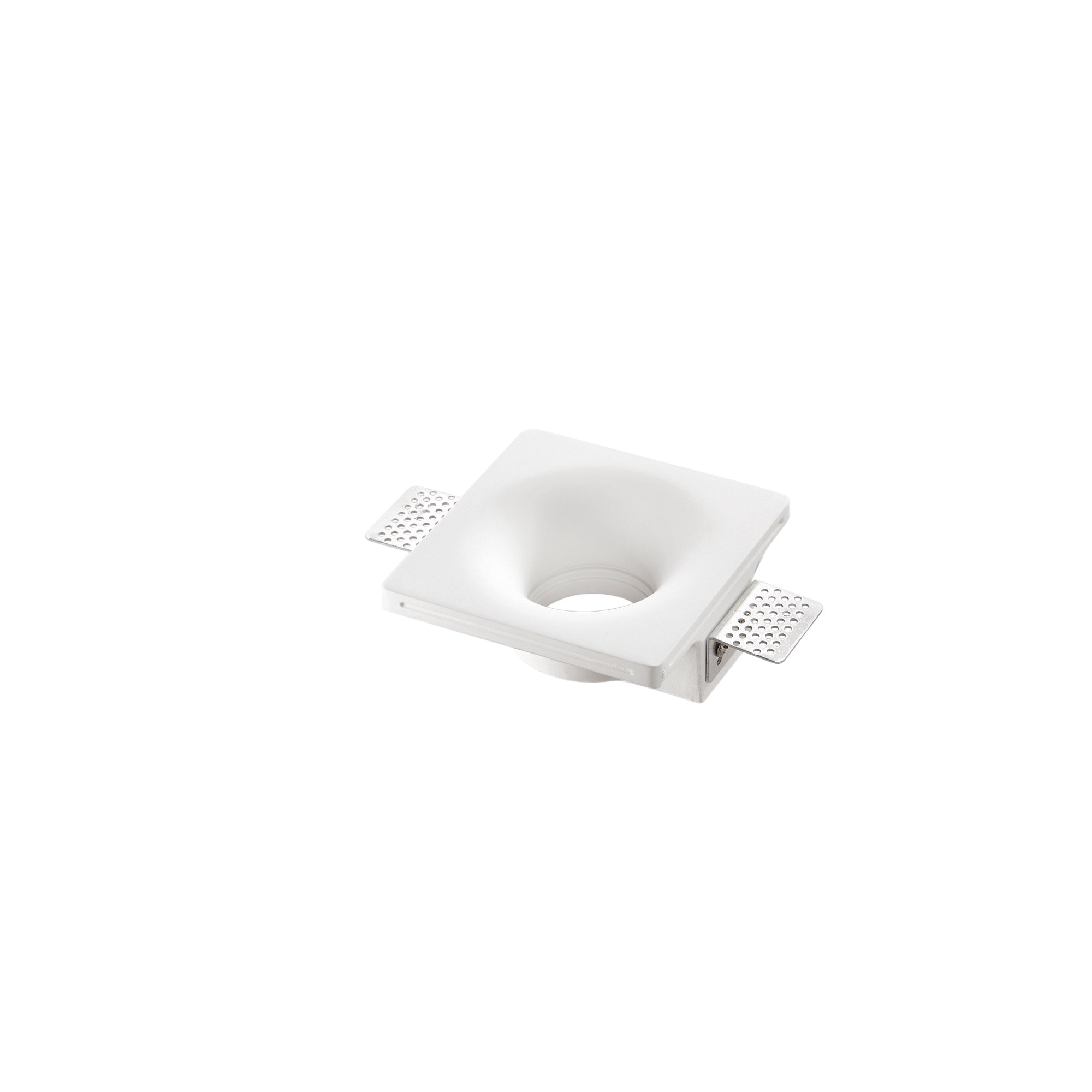 "Faretto ad incasso SENSO in gesso bianco verniciabile 1 luce GU10