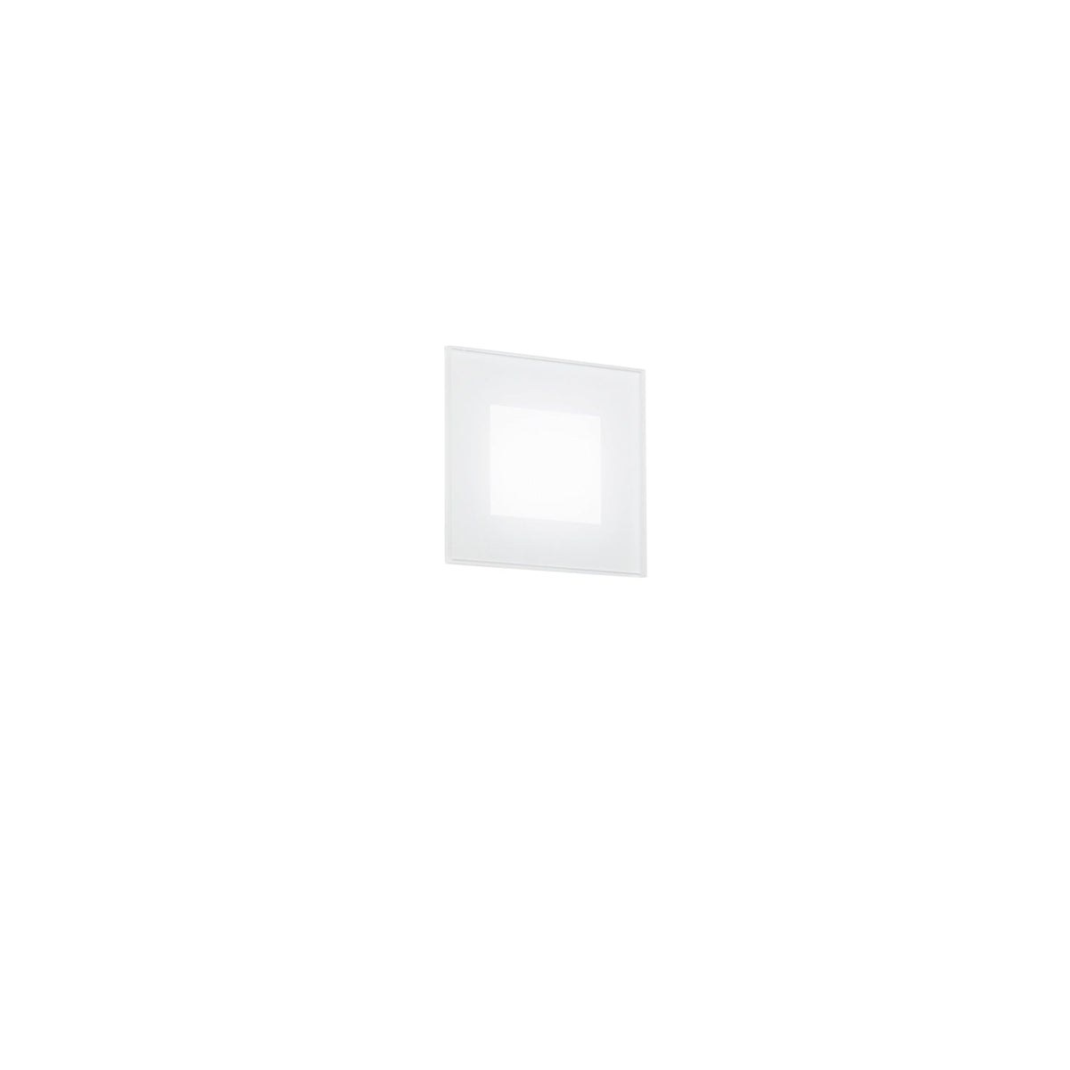 "Segnapassi LED SLAB da esterno 3W CCT con alloggio in cassetta di 503"