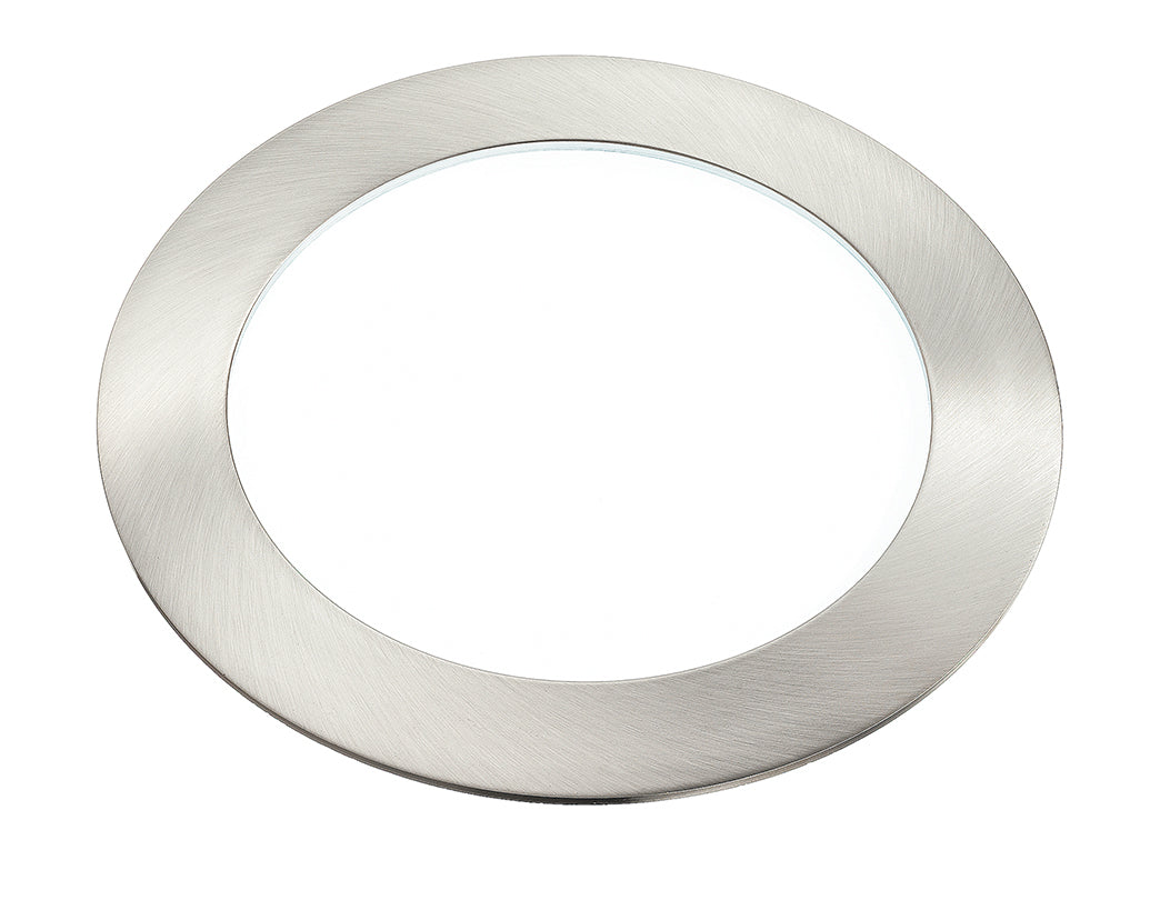"Faretto ad incasso LED SLIM ultrasottile in alluminio Nikel 18W 4000K
