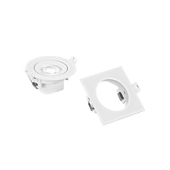 "Faretto ad incasso LED SNIPER con CCT e due ghiere incluse 9,5 cm."