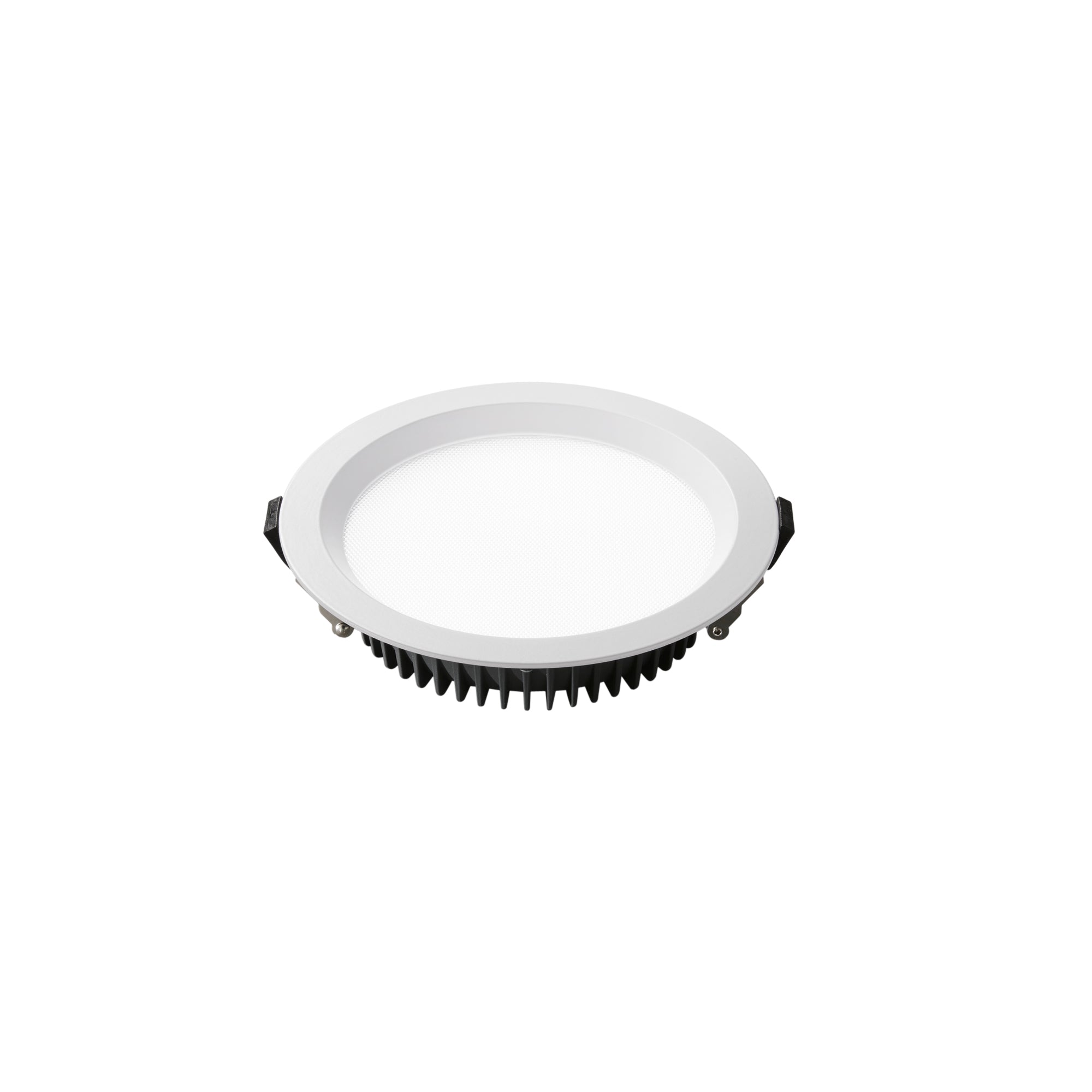 "Faretto LED ad incasso TRON in alluminio bianco CCT IP44 20W 19 cm