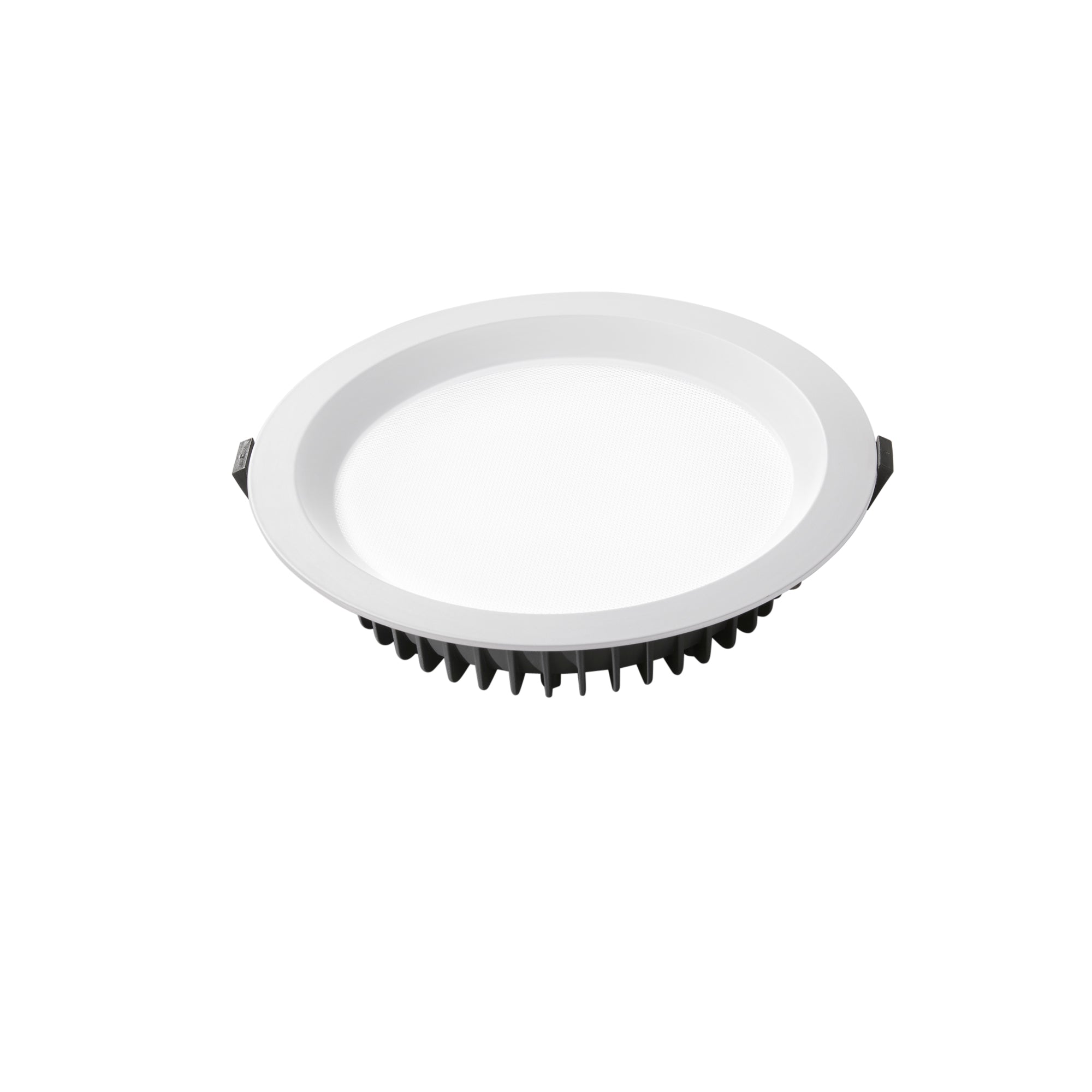 "Faretto LED ad incasso TRON in alluminio bianco CCT IP44 30W 23 cm