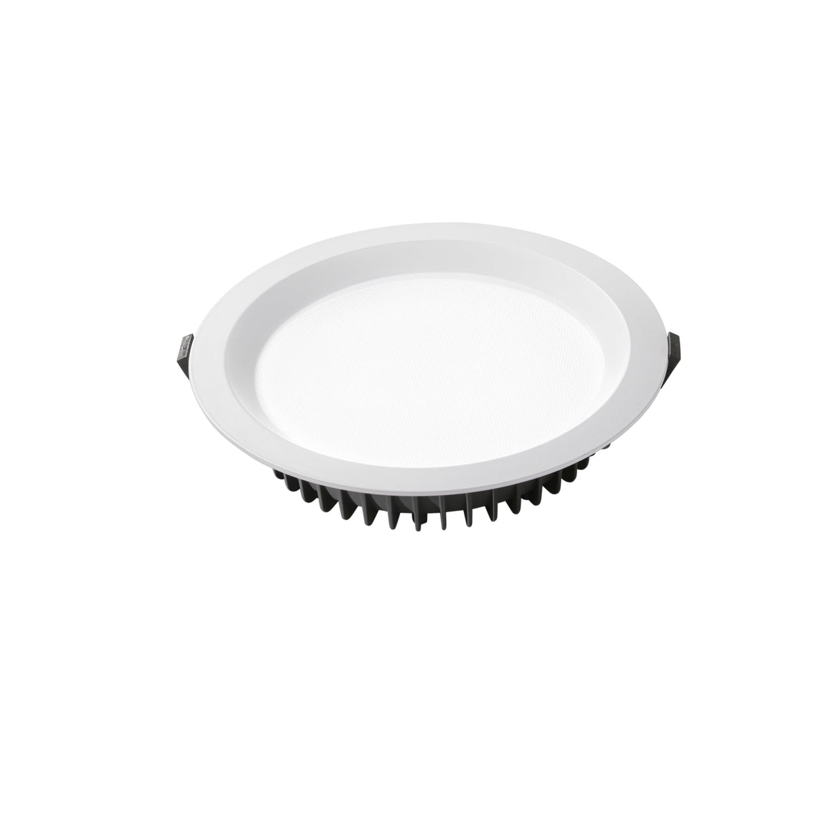 "Faretto LED ad incasso TRON in alluminio bianco CCT IP44 30W 23 cm