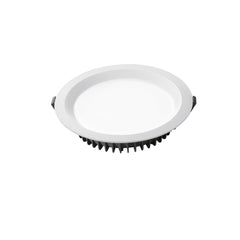 "Faretto LED ad incasso TRON in alluminio bianco CCT IP44 30W 23 cm