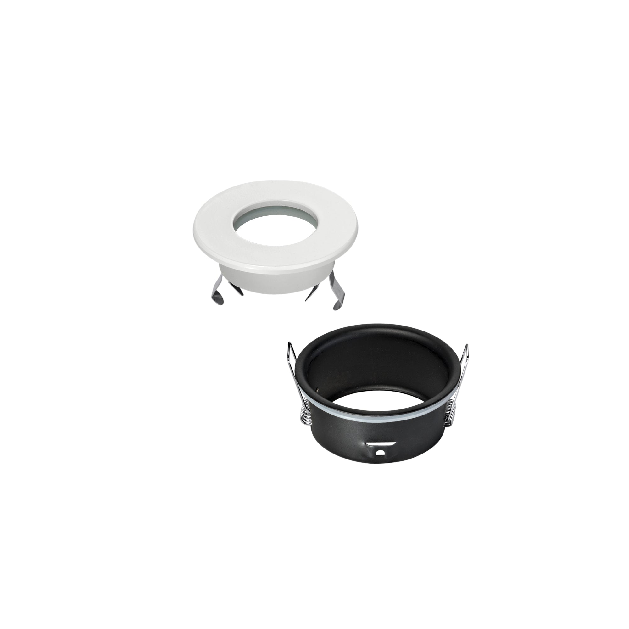 "Struttura per Faretto ad incasso VIPER rotonda in metallo Bianco IP65