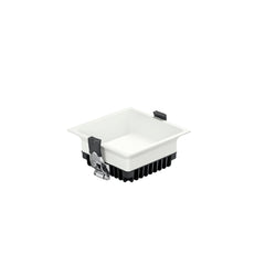 "Faretto da incasso XANTO quadrato in alluminio bianco satinato con CCT 110x110cm"