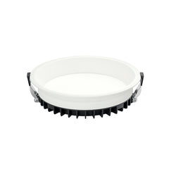 "Faretto ad incasso LED XANTO tondo bianco con luce antiflesso 30W luce calda 22cm"
