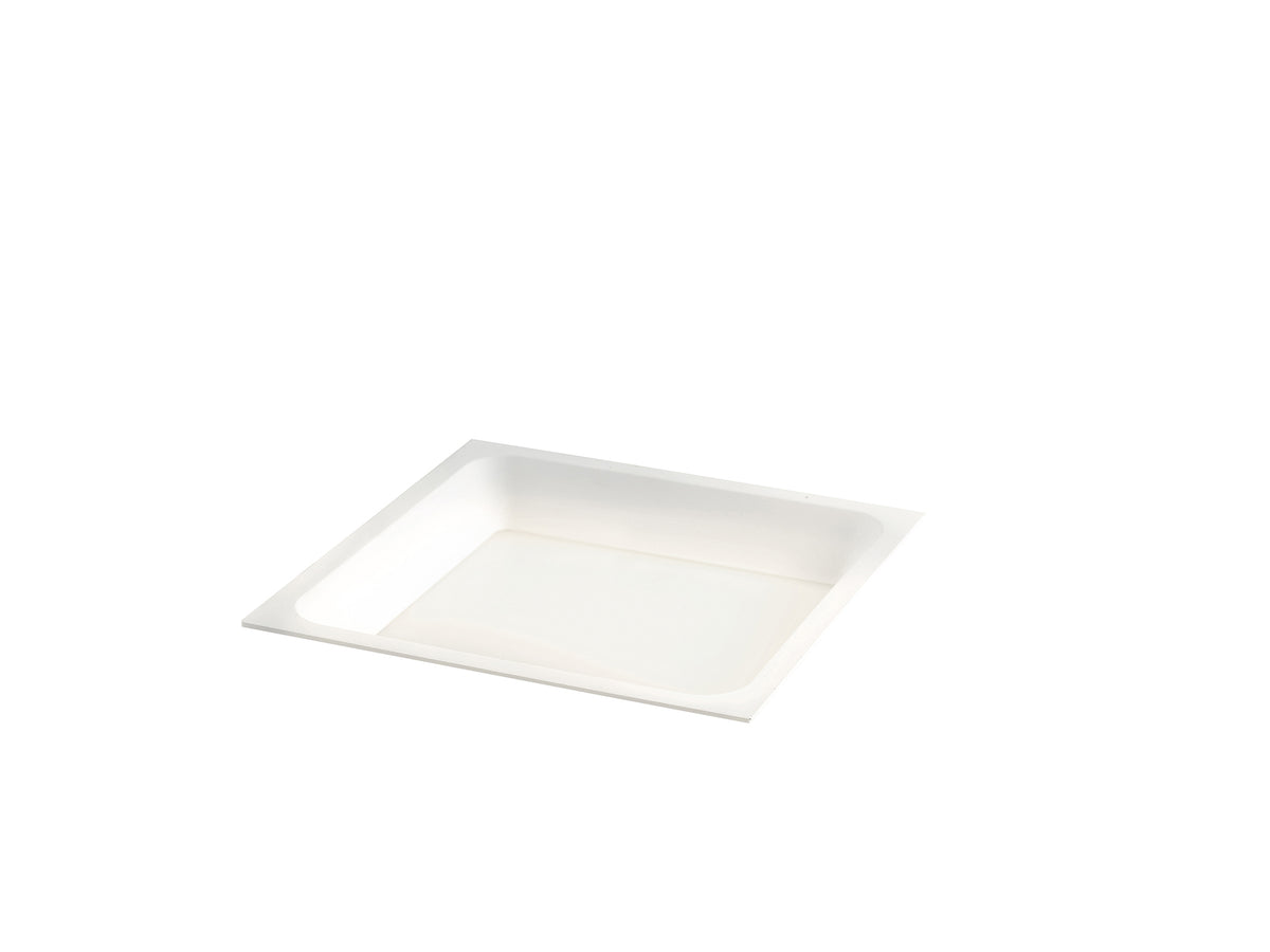 "Faretto ad incasso LED XANTO quadrato bianco con luce antiflesso 30W luce fredda 22x22cm"