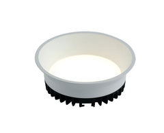 "Faretto ad incasso LED XANTO tondo bianco con luce antiflesso 30W luce fredda 22cm"