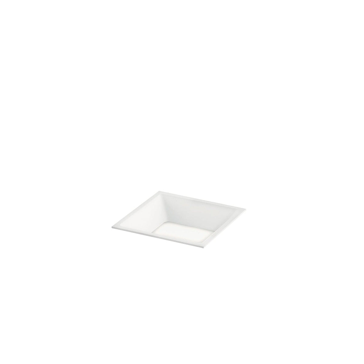"Faretto ad incasso LED XANTO quadrato bianco con luce antiflesso 12W luce naturale 11x11cm"