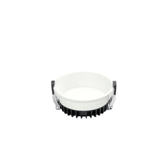 "Faretto da incasso XANTO rotondo in alluminio bianco satinato con CCT 110x110cm"