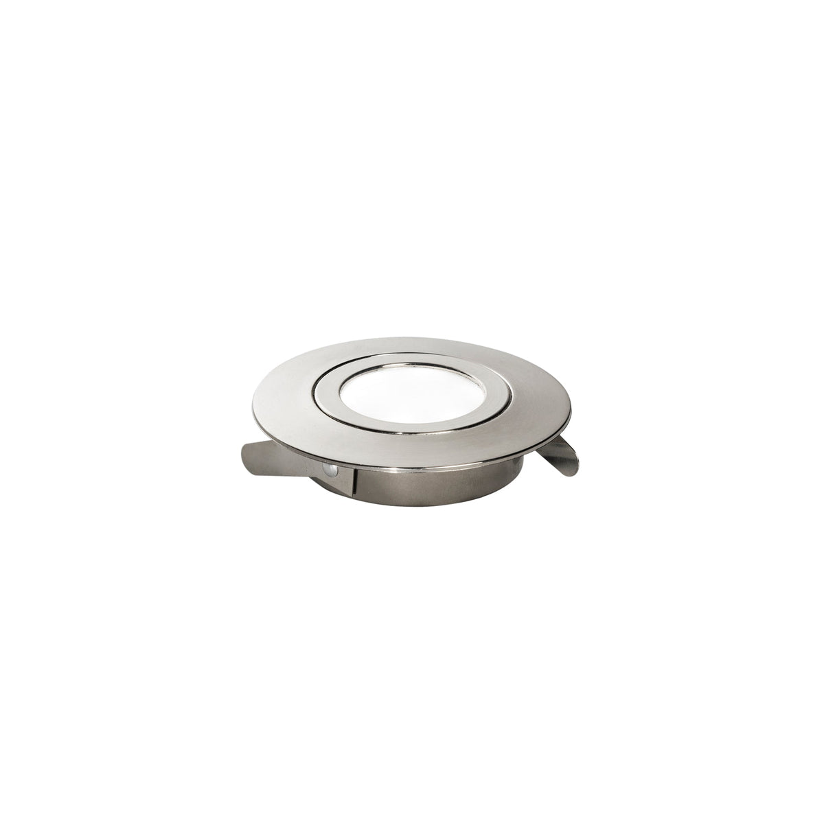 "Faretto ad incasso LED ZENIT orientabile nichel IP44"
