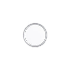 PLAFONIERA LED NEON TONDA BIANCA/SILVER 24W 3450LM CCT 40X40X7CM