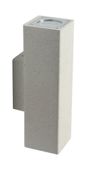"Applique OAKLAND in cemento bianco con luce biemissione IP65"