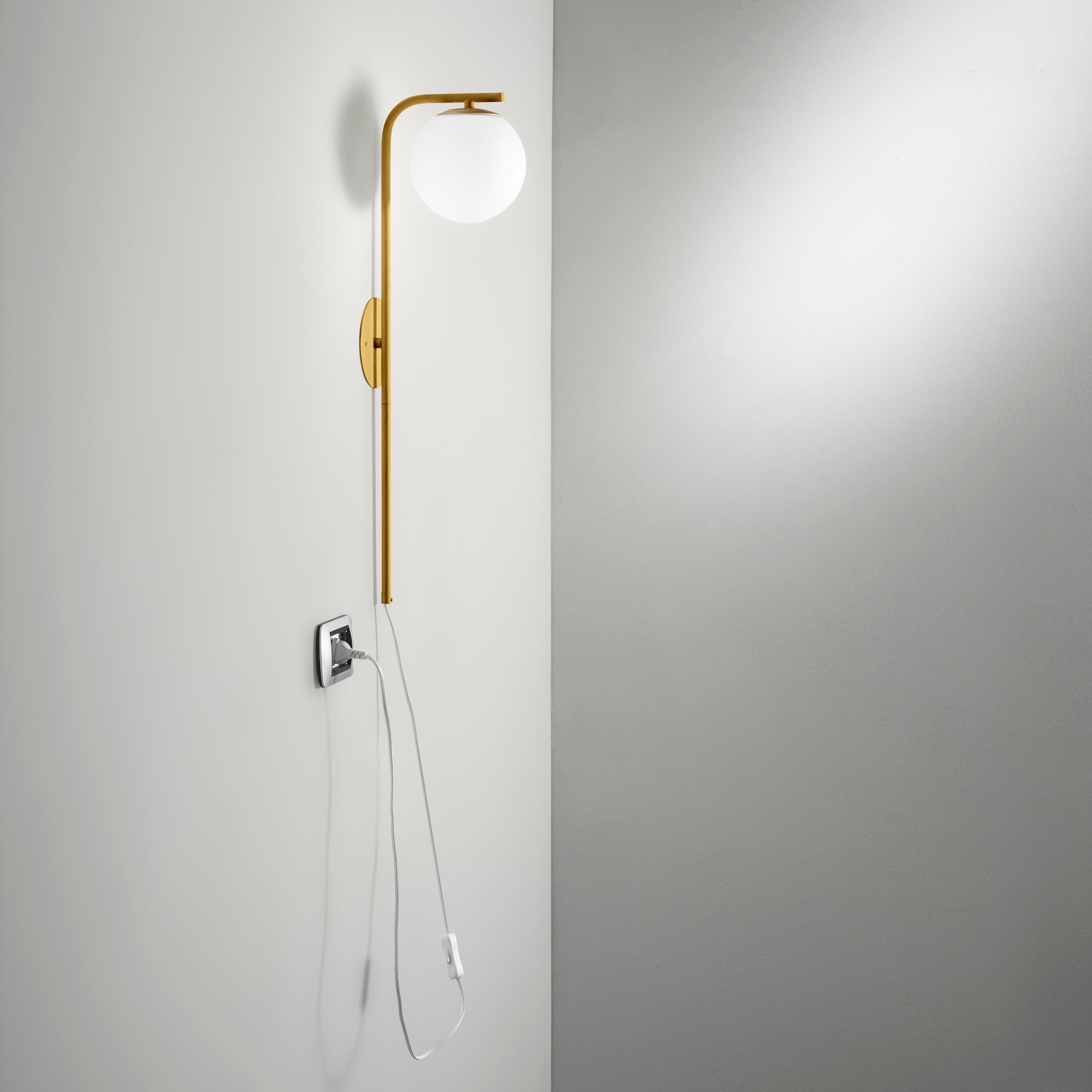 APPLIQUE ODISSEO ORO 1XE14 15X15X65,5CM