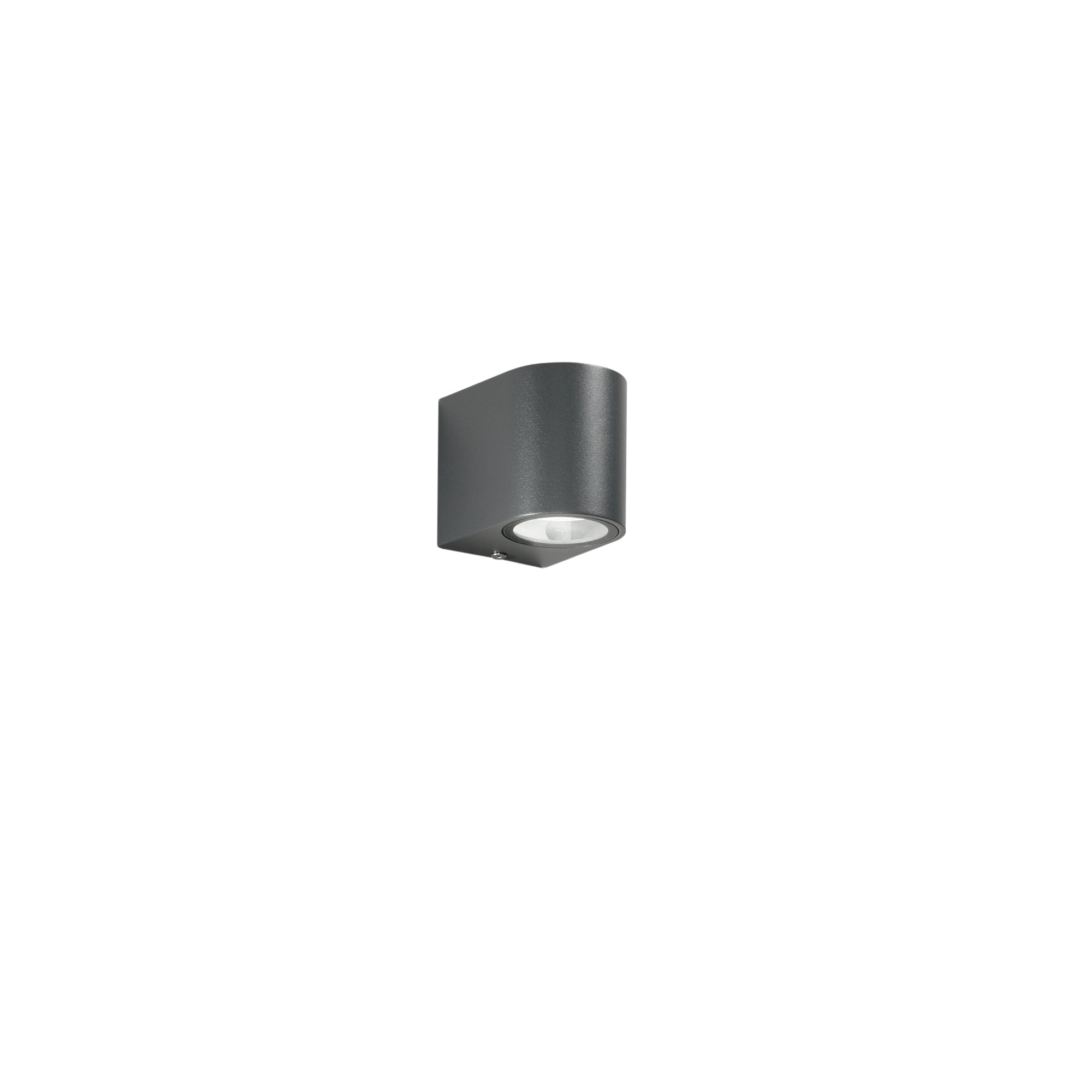 "Applique da esterno ONE in alluminio antracite 8cm IP54"
