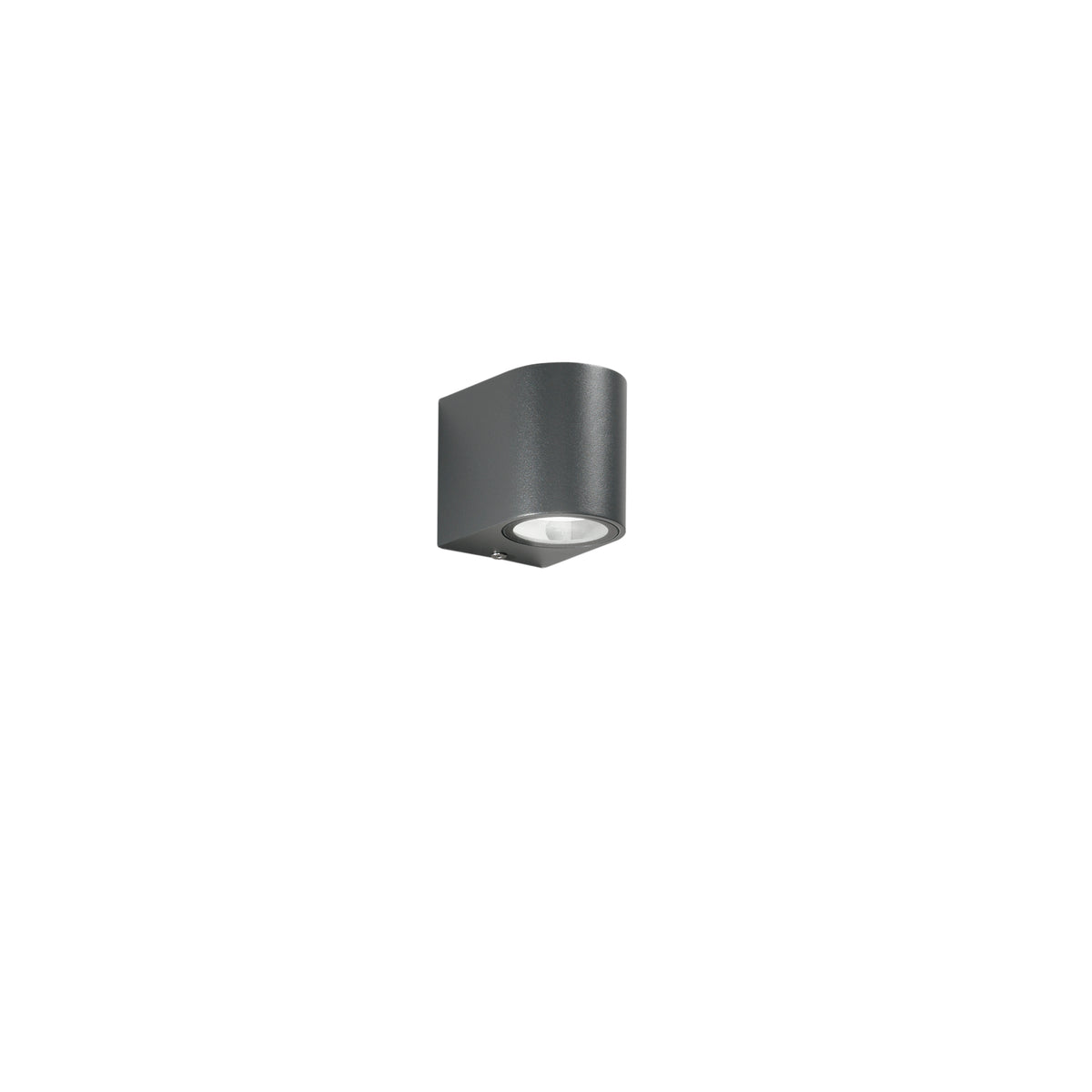 "Applique da esterno ONE in alluminio antracite 8cm IP54"