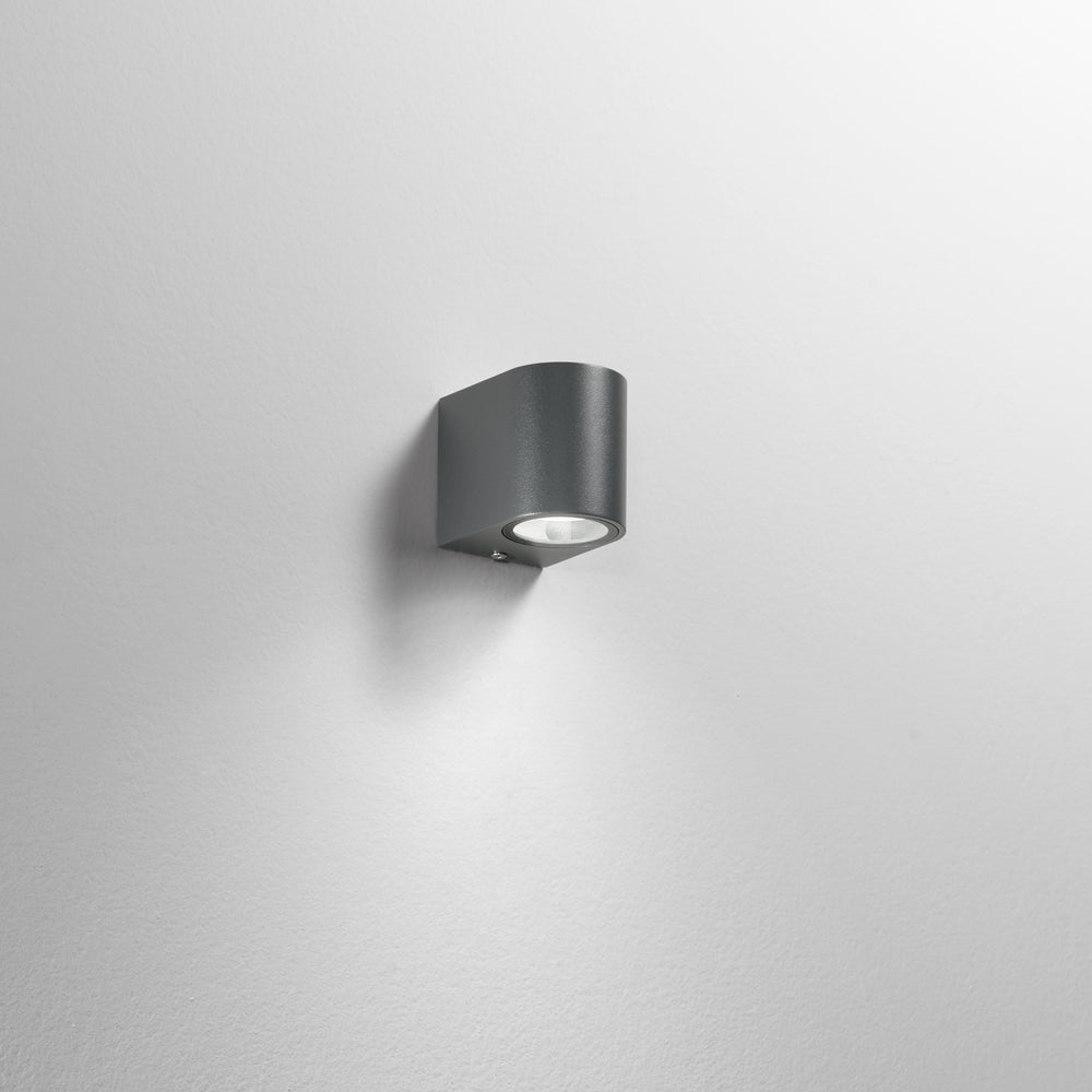 APPLIQUE ONE ANTRACITE 1XGU10 IP54 6,7X9,3X8CM