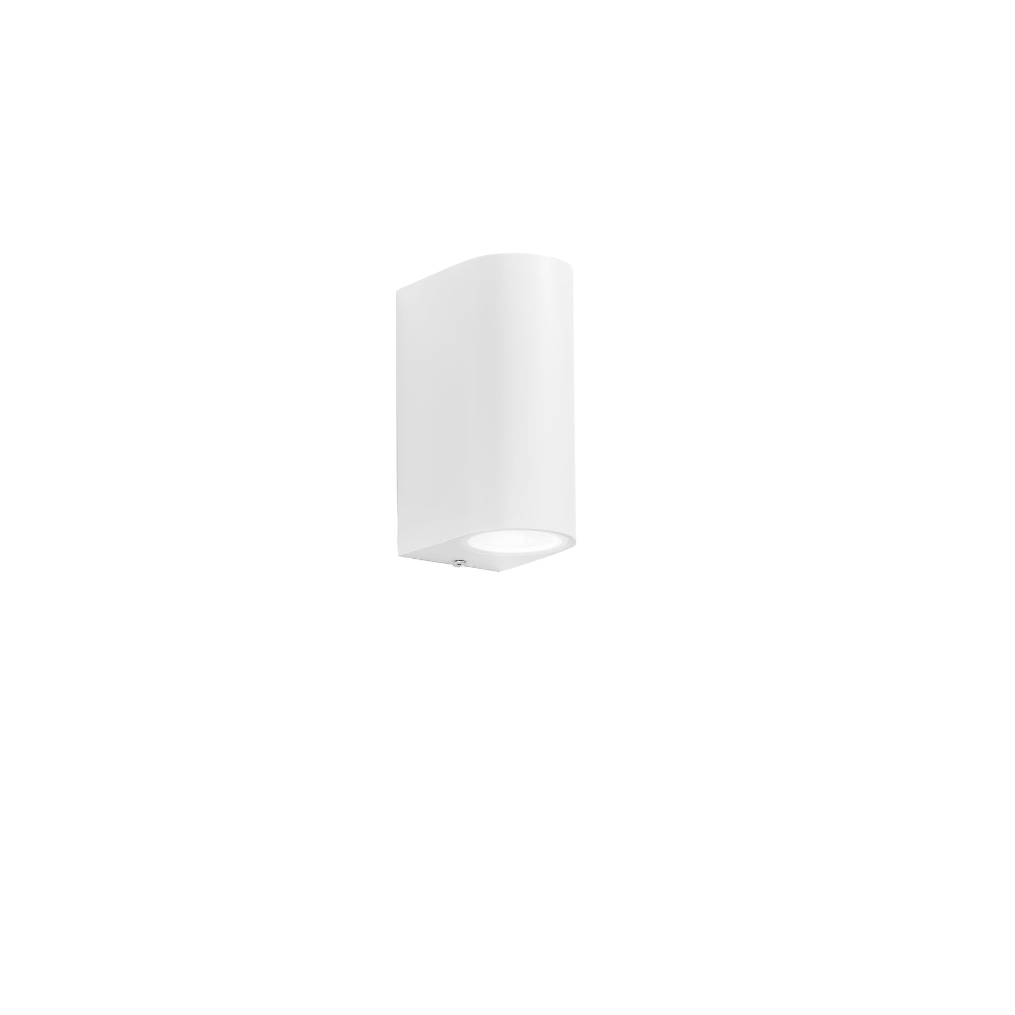 "Applique da esterno ONE in alluminio bianco biemissione 13 cm IP54"