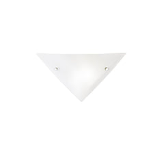 "Applique OSIRIDE in vetro bianco 40x21h cm."