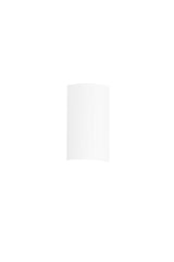 APPLIQUE PANTHEON IN GESSO 2XE27 33X18,4X13CM