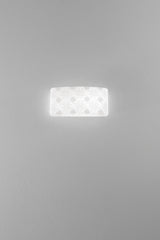 APPLIQUE PENELOPE BIANCA IN PMMA CCT 30X15X5.5CM