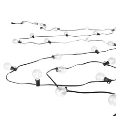 "Stringa luminosa PICNIC da esterno 25xE12 0,3W Luce calda 7,62mt"