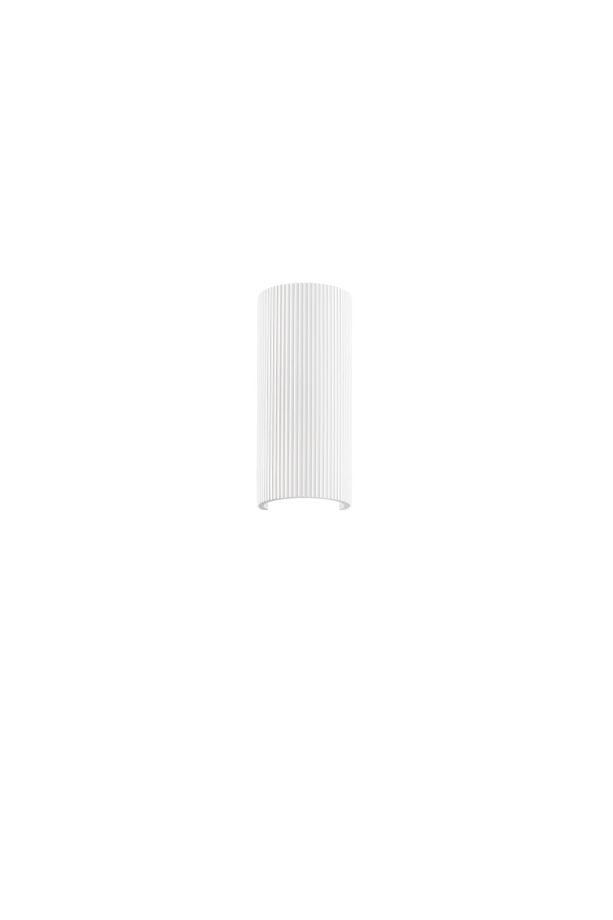 APPLIQUE PILLAR IN GESSO 2XGU10 13,3X9,6X30,5CM