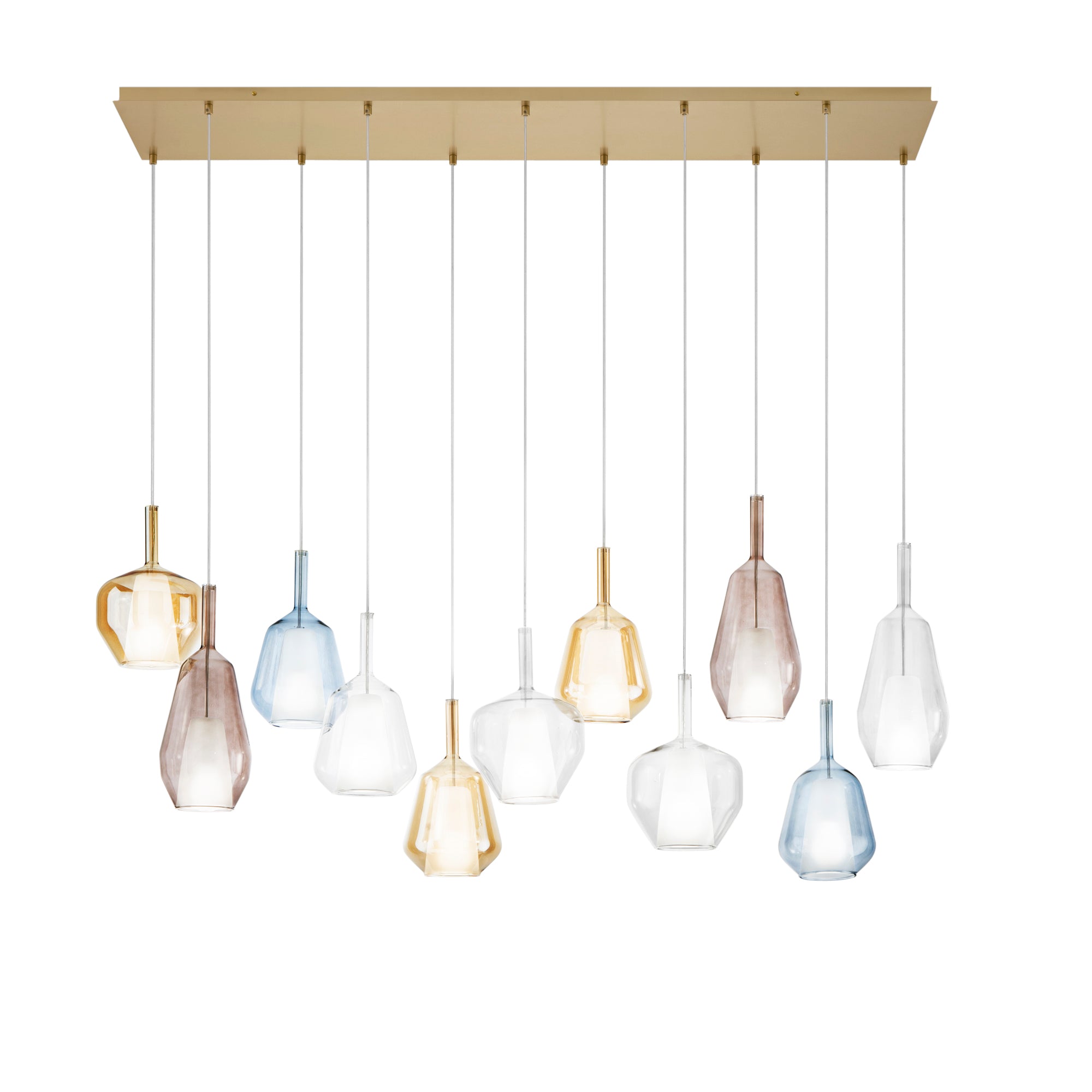 VETRO PIREX ACQUAMARE CON CAVO E CONNETTORE 18X31CM